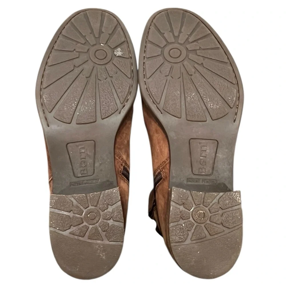 Born Brown Suede Boots Women’s 8